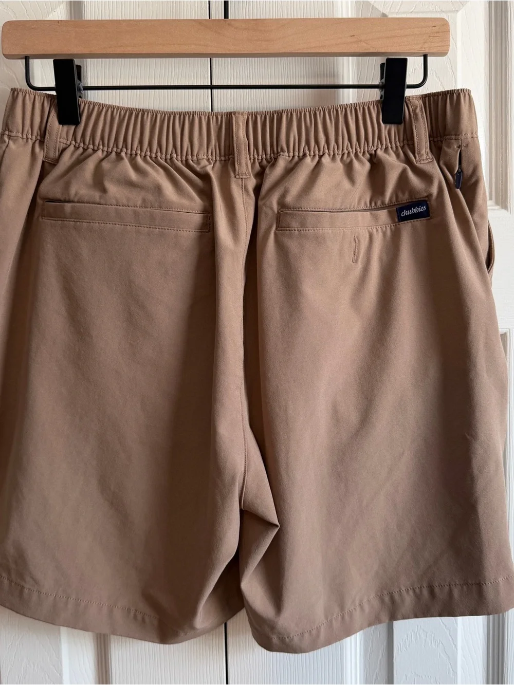 chubbies Tan Drawstring Athletic Shorts